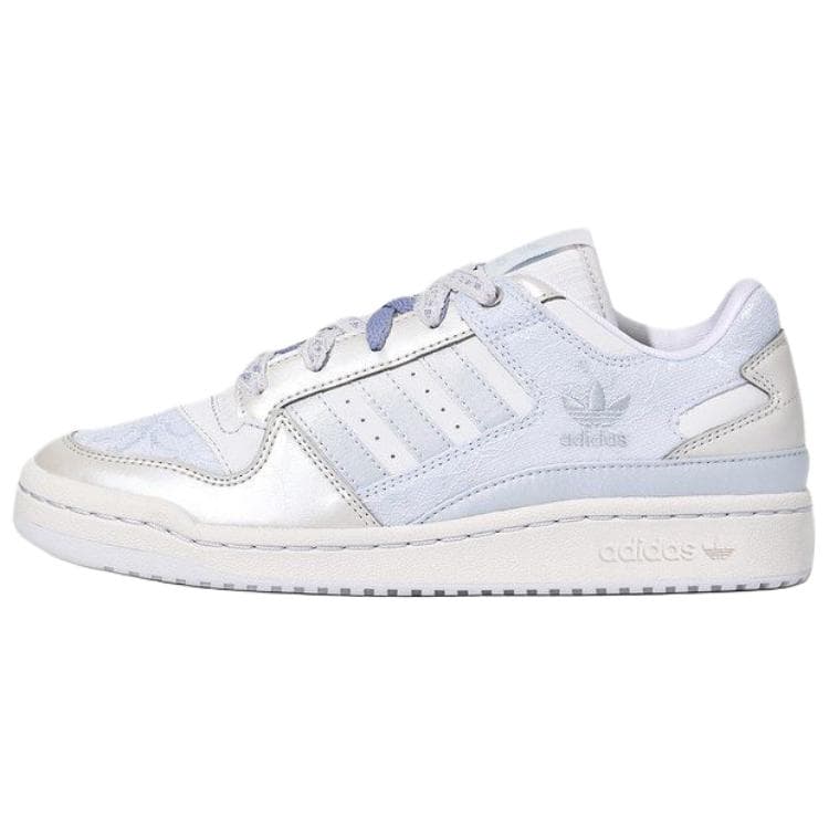 Кроссовки Adidas Originals FORUM Low Топ Скейтборд Обувь Women's White Синий - изображение 1