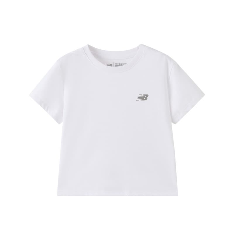 Футболка New Balance Белый Kids T-рубашки - изображение 1