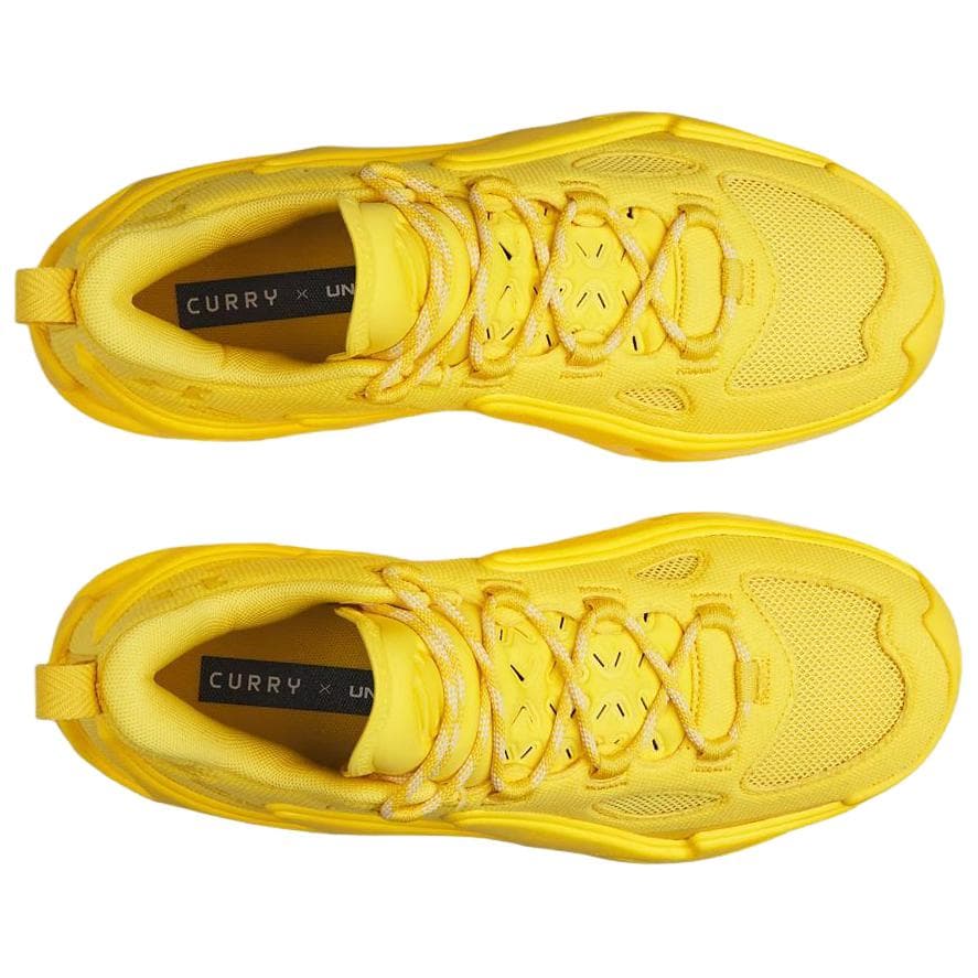 Кроссовки для баскетбола Under Armour Curry 13 Дышащая Поддержка Сцепление Баскетбольные кроссовки Унисекс Желтые - изображение 4