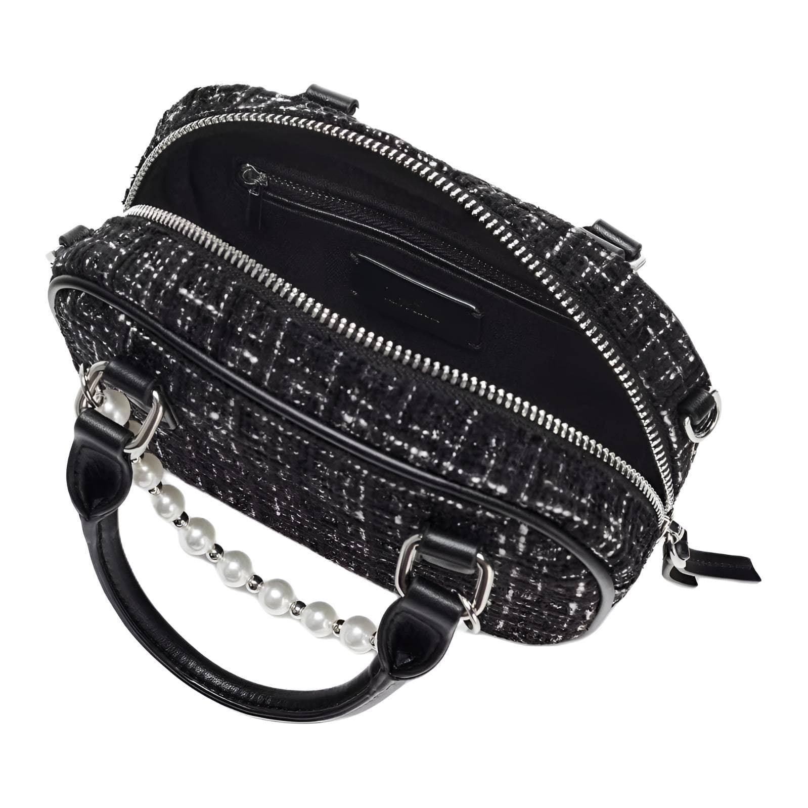 Сумка ZARA Mini Shoulder Bag Black - изображение 4