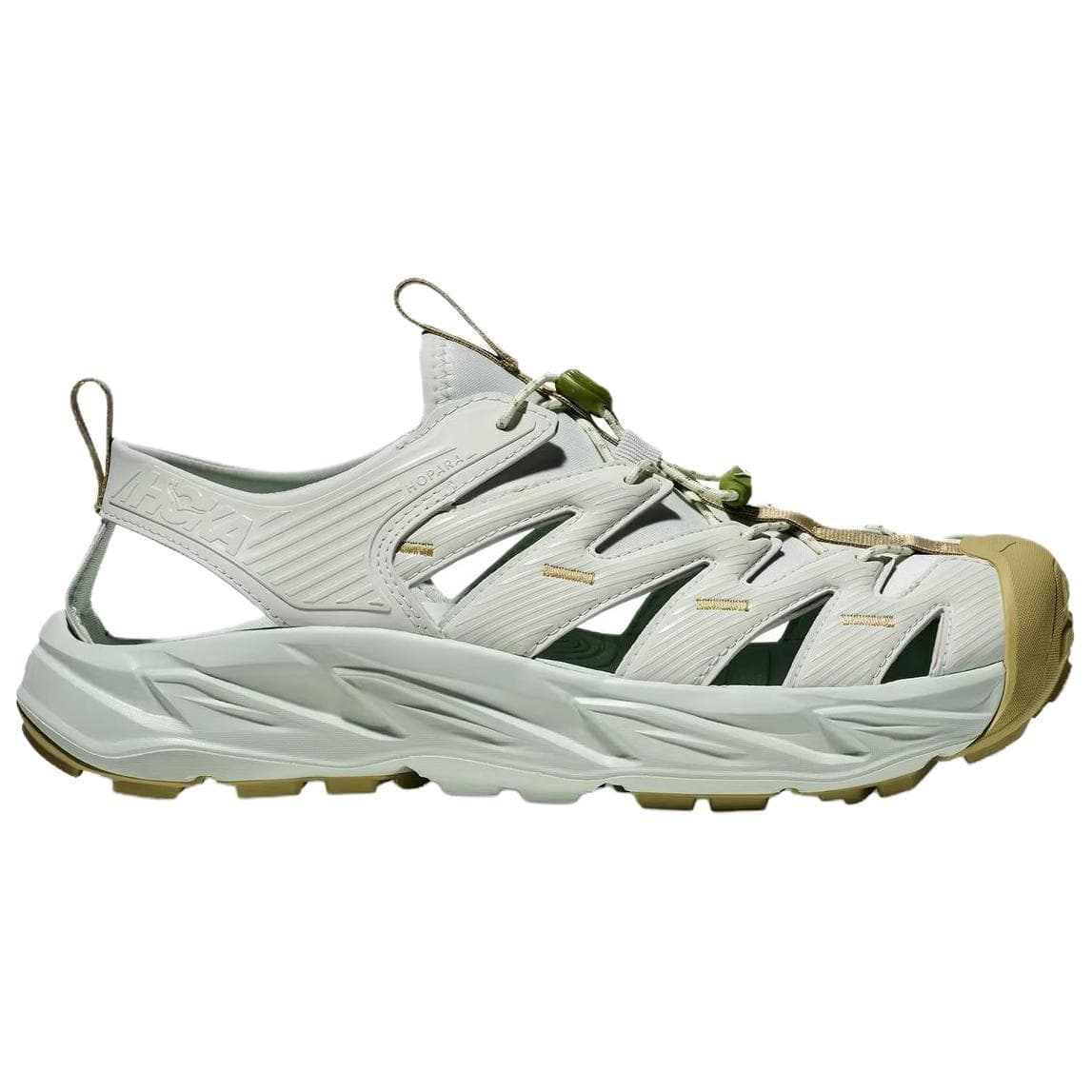 Сандалии HOKA ONE ONE Hopara OG Дышащая Устойчивая к истиранию Легкая Обувь для походов Унисекс Серый Синий - изображение 2