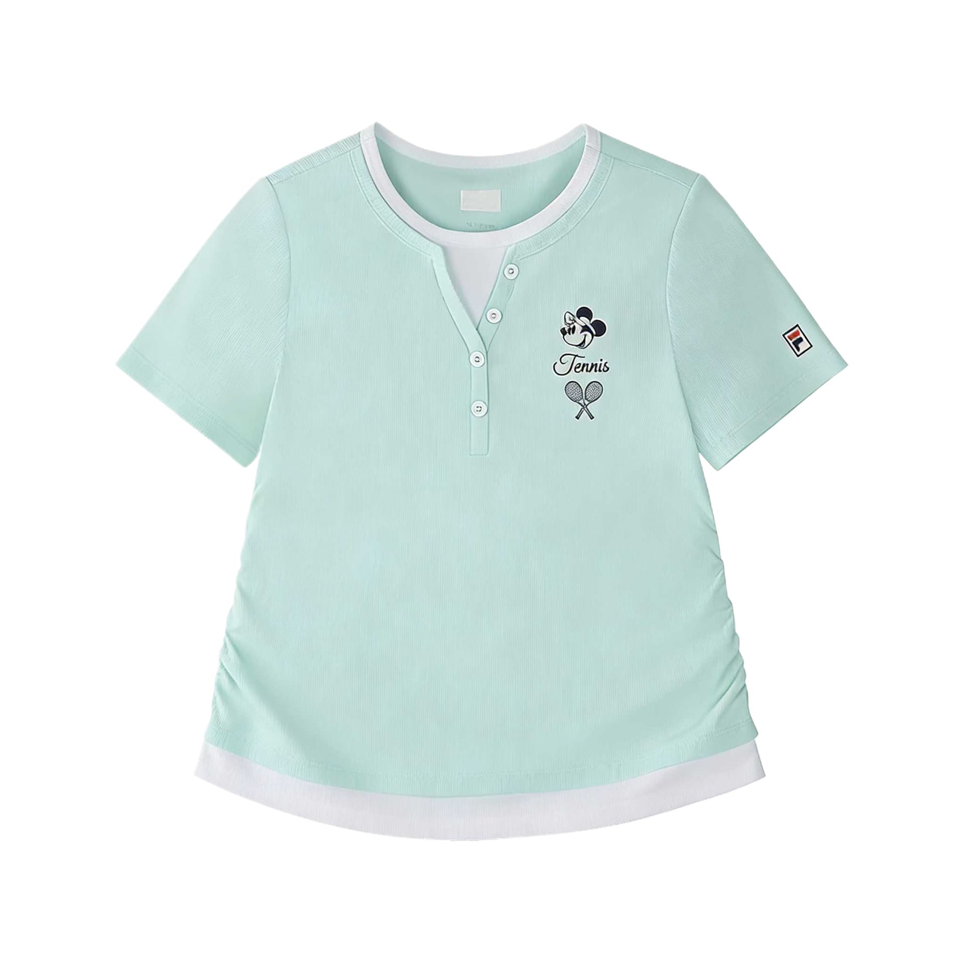 Футболка FILA KIDS Cloud Светло-Синие Детские Рубашки - изображение 1