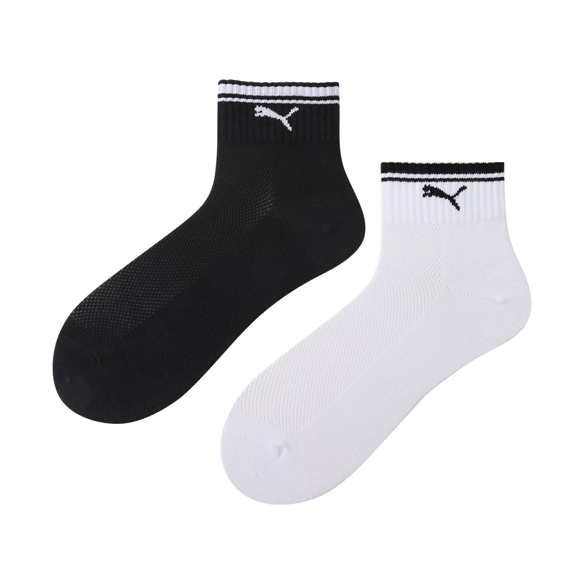 PUMA Kids Носки Белый Черный Подростки - изображение 2