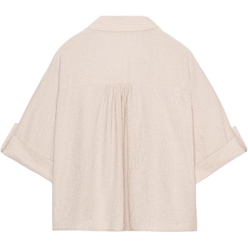 Блузка ZARA Белые Женские Рубашки - изображение 2