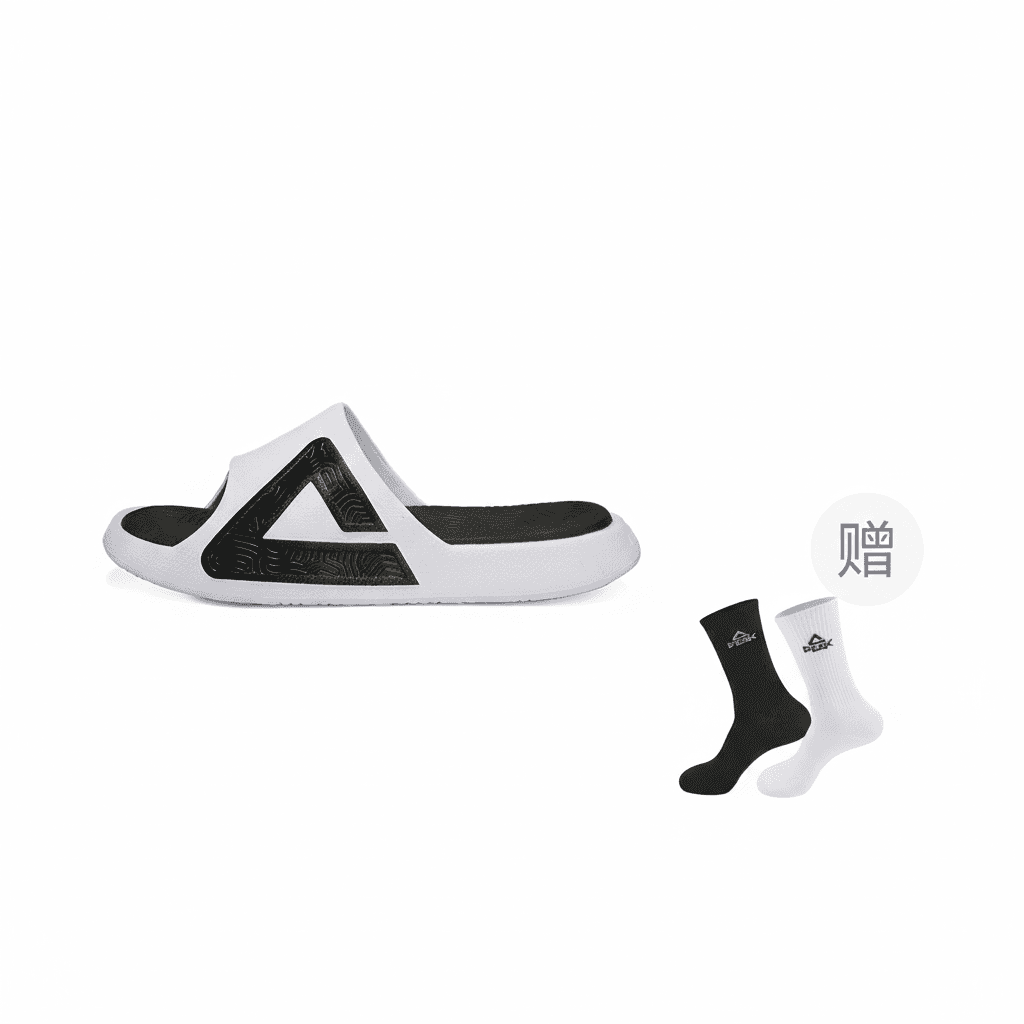 Сандалии Peak Taichi Slides White Black - изображение 17