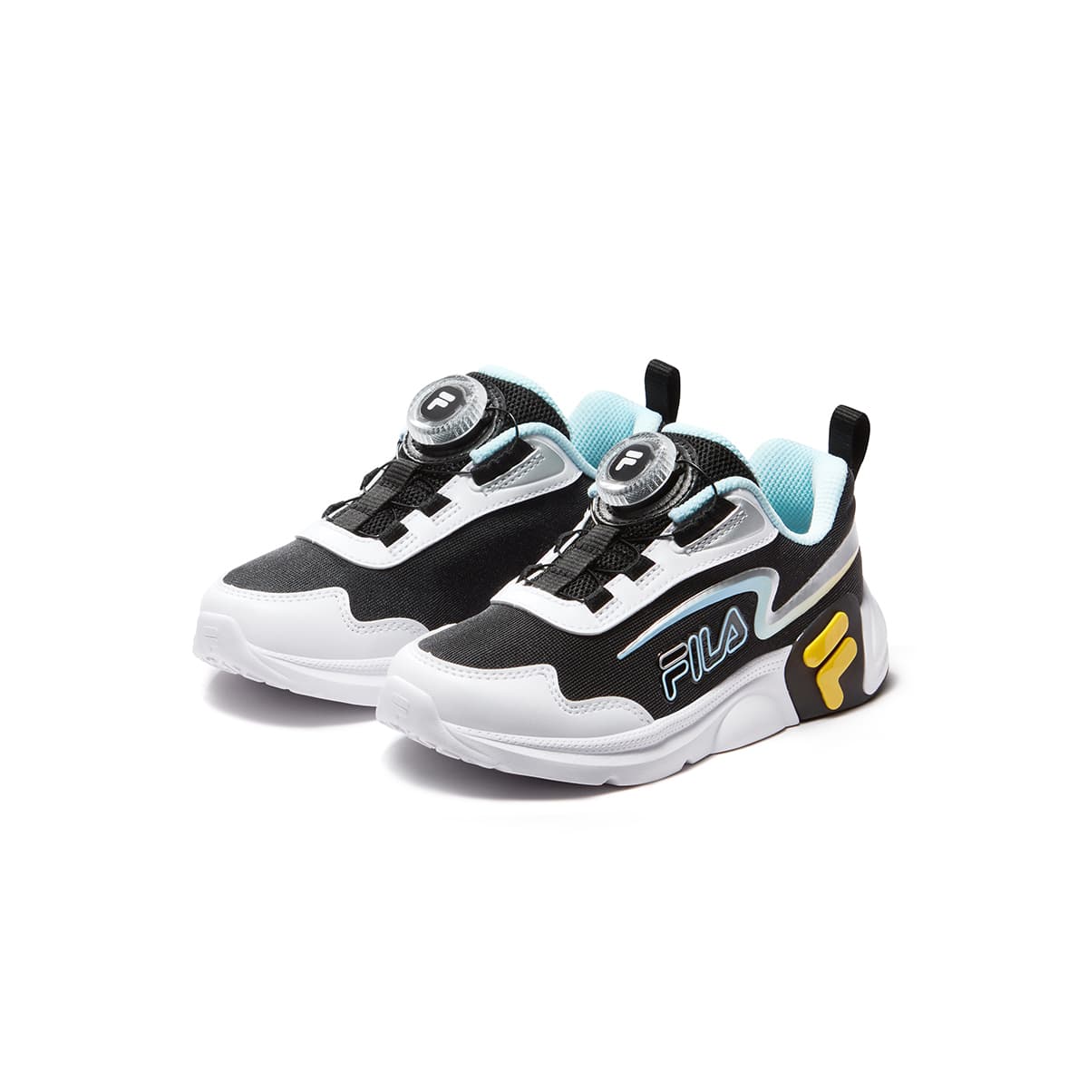 Кроссовки FILA KIDS Performance FPH Синтетическая кожа текстиль Отскок Дышащая Поддержка Низкий верх Детская беговая обувь - изображение 3