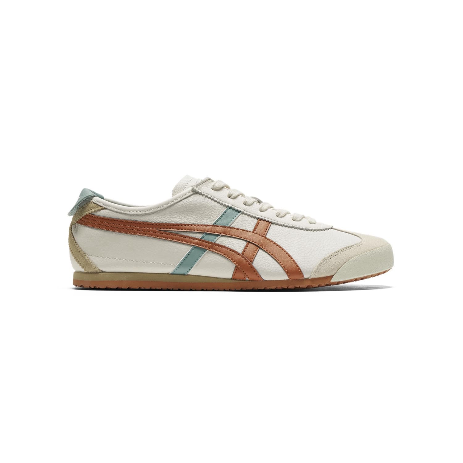 Кроссовки для бега Onitsuka Tiger Mexico 66 White Blue Orange - изображение 2