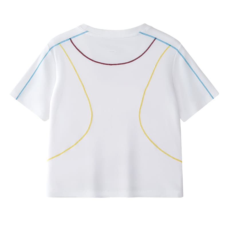 Футболка FILA FUSION Life T-Shirt Женская Стандартная Белая - изображение 2