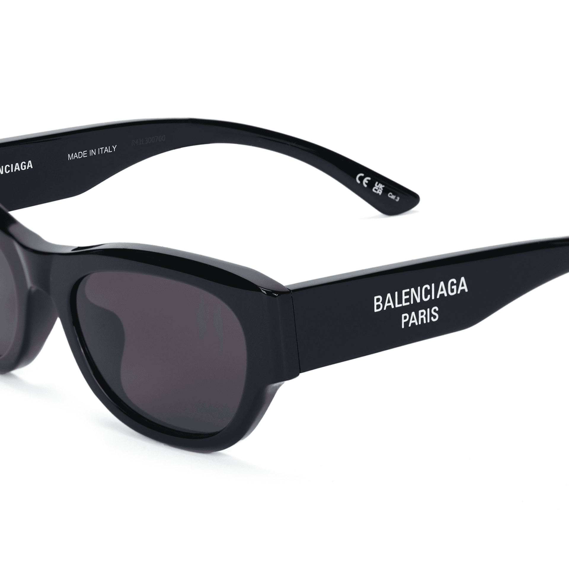 Солнцезащитные очки Balenciaga Прямоугольные Солнцезащитные Очки Унисекс Черные - изображение 4