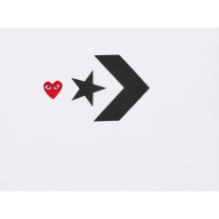 Футболка CDG Play x Converse "play together" LogoT - изображение 4