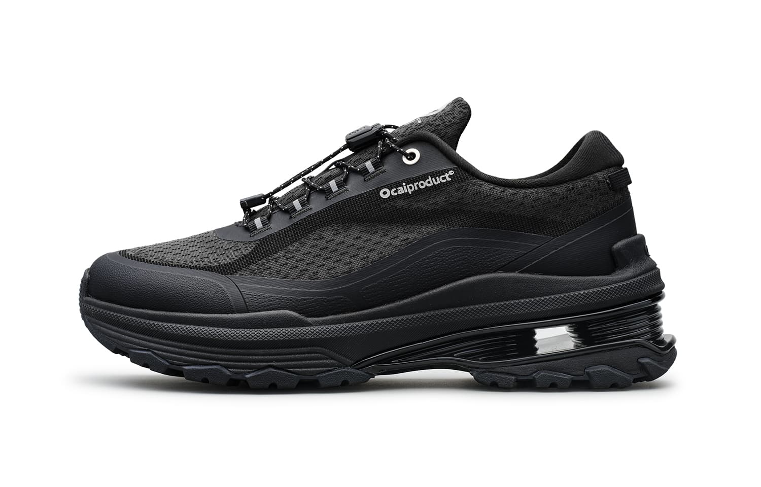 Кроссовки Ocai Низкий топ Повседневная обувь Унисекс Каньон Черный - изображение 1