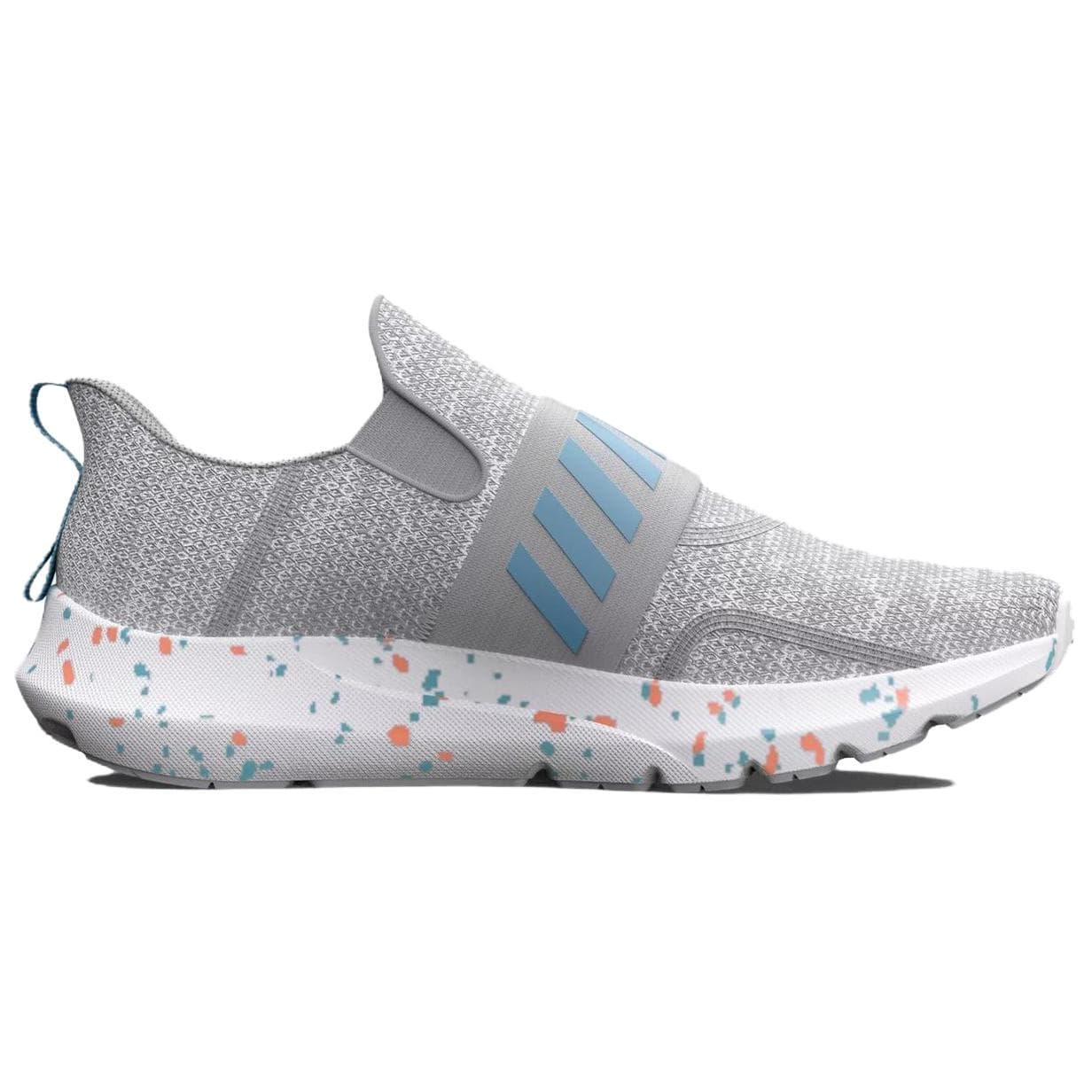 Кроссовки для бега Under Armour Surge 3 Противоскользящие Устойчивые к истиранию Амортизация Низкие Беговые кроссовки Женские Серые - изображение 2