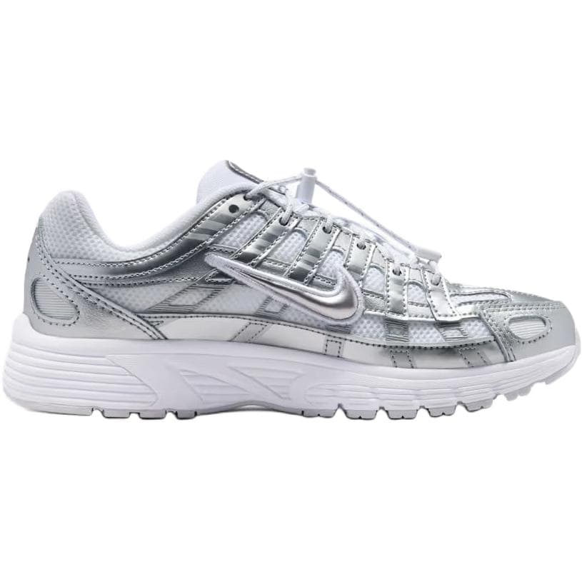 Кроссовки NIKE P 6000 Low Кроссовки для бега Серебряные Унисекс - изображение 2