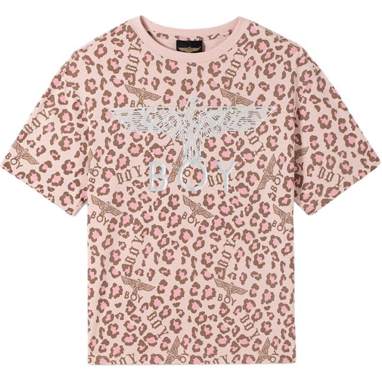 Футболка BOY LONDON Розовые Женские T-рубашки - изображение 1