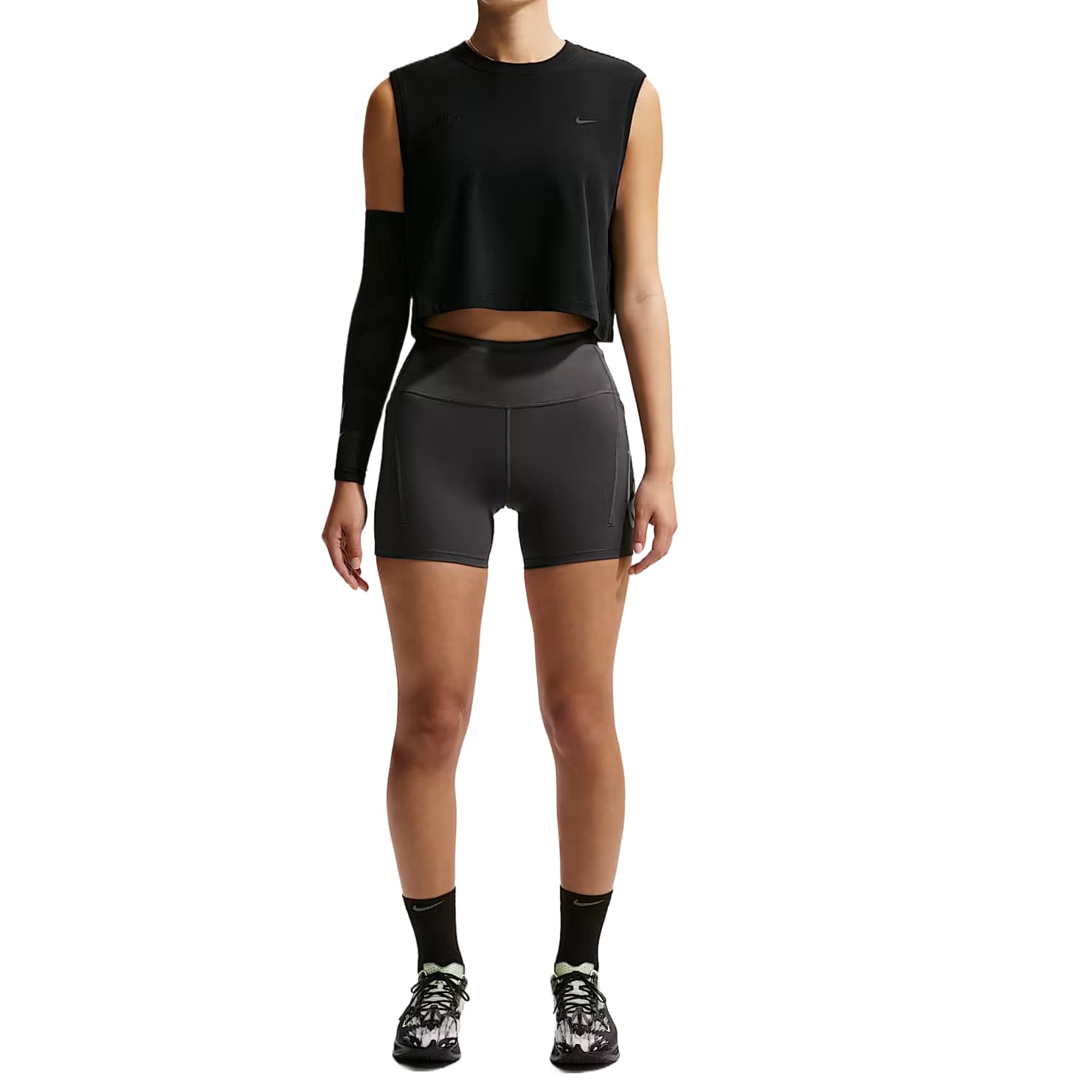 Nike Dri Fit Шорты для бега Женские - изображение 2