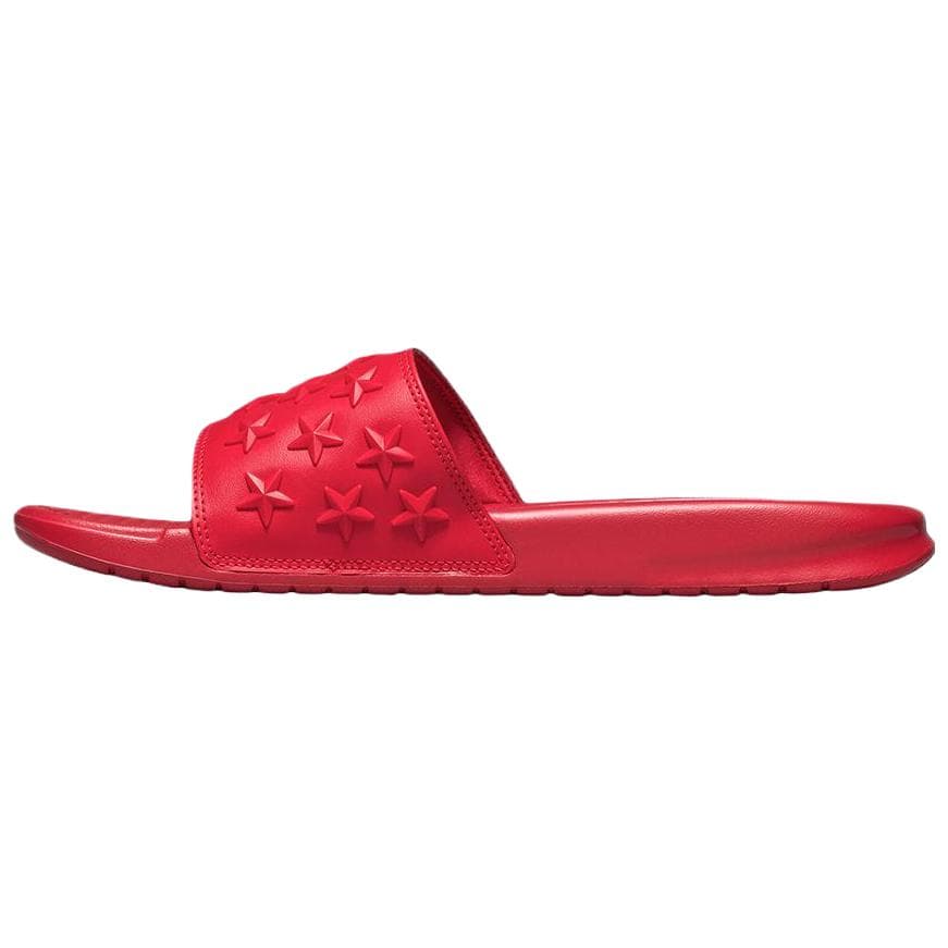 Сандалии Nike Benassi JDI Шлепанцы Унисекс Red - изображение 1