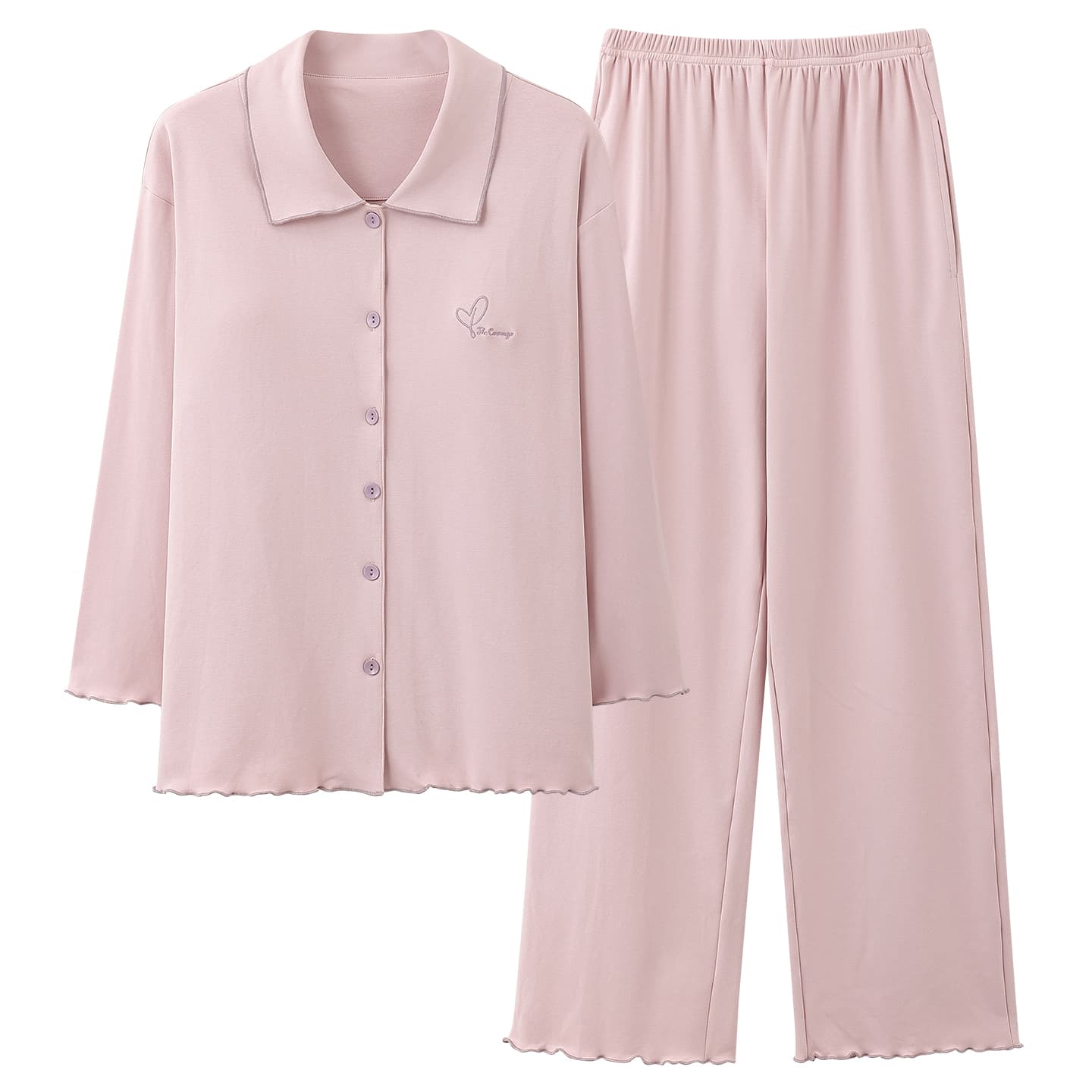 Пижама MIIOW Pink Women's Pajama Sets MIIOW Розовый Женский Комплект Пижам - изображение 1