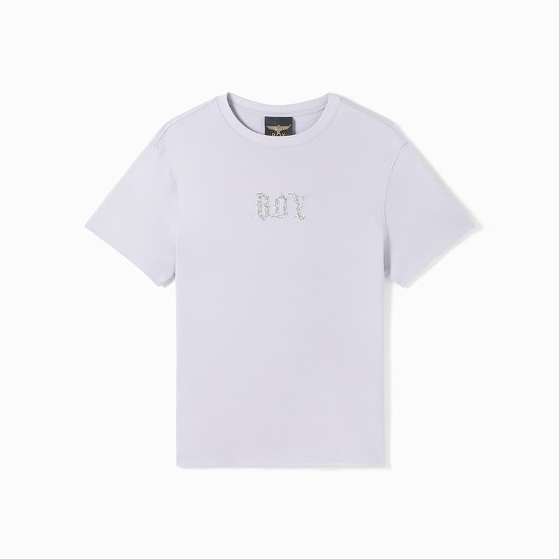 Футболка BOY LONDON Фиолетовые Женские T-рубашки - изображение 1