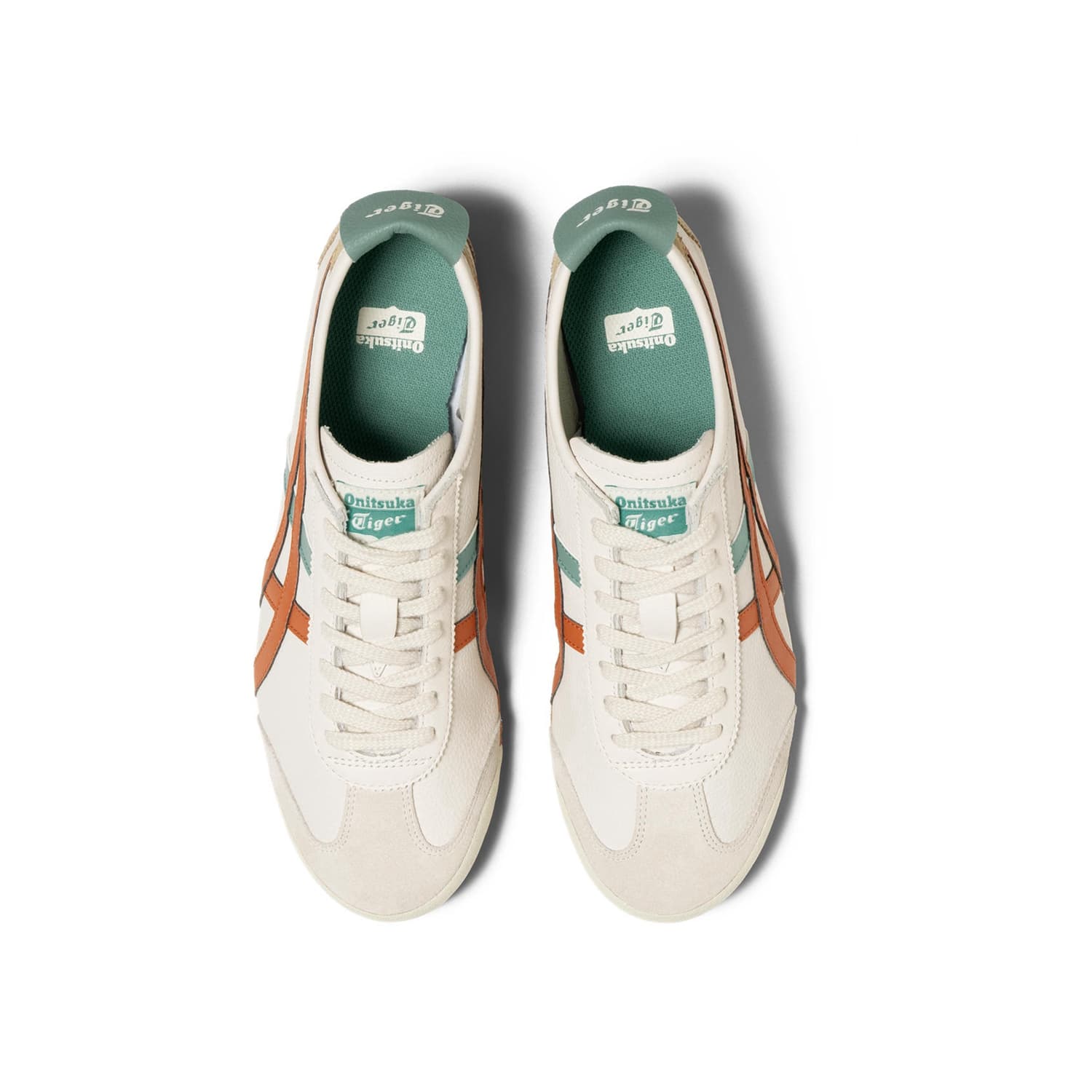 Кроссовки для бега Onitsuka Tiger Mexico 66 White Blue Orange - изображение 5