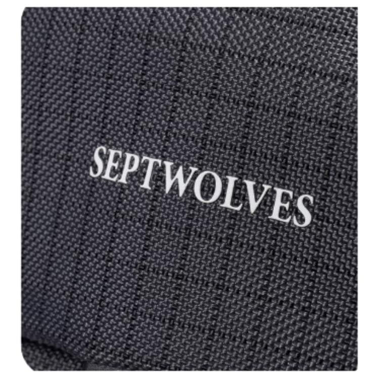 Рюкзак SEPTWOLVES Ткань Рюкзак Мужской Черный - изображение 4