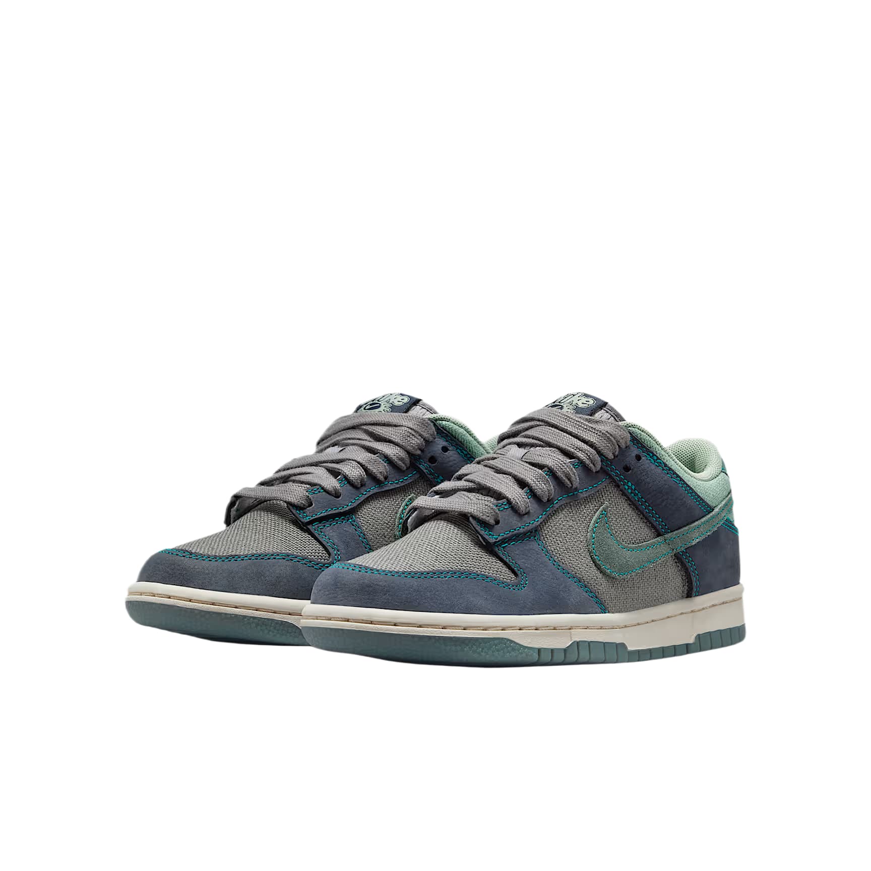 Кроссовки Nike Dunk Кожа Текстиль Дышащий Низкие Кеды Скейтборд Обувь Унисекс - изображение 2