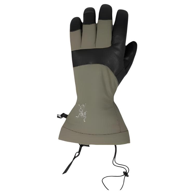 ARC'TERYX Спортивные перчатки из козьей кожи унисекс хаки - изображение 3