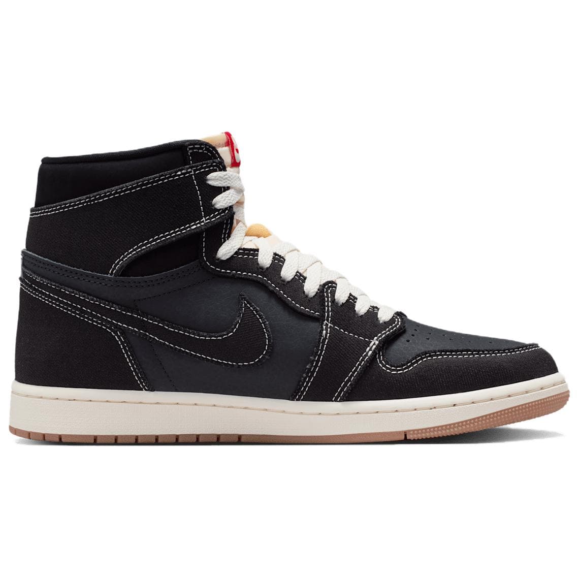 Ретро баскетбольные кроссовки Jordan Air Jordan 1 High Топ Ретро-баскетбольные кроссовки Мужской Черный - изображение 2