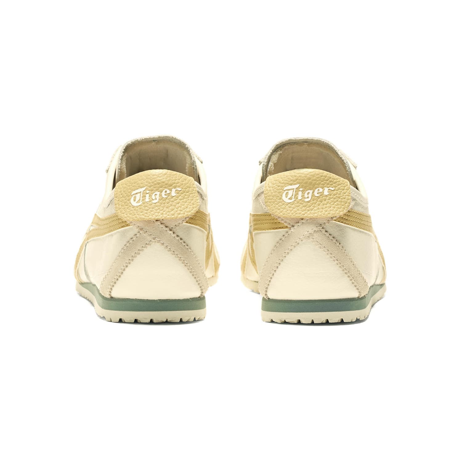 Кроссовки Onitsuka Tiger MEXICO 66 Устойчивая к истиранию Низкая Повседневная Обувь Унисекс Экрю Желтый - изображение 6