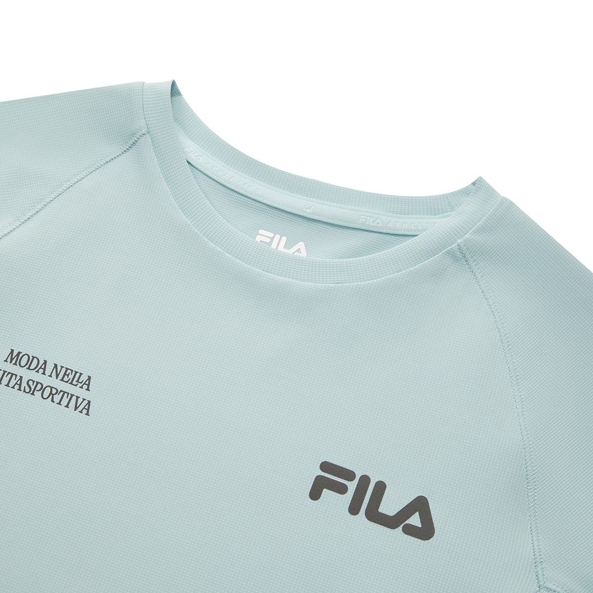 Футболка FILA KIDS Бирюза Kids T-рубашки - изображение 3