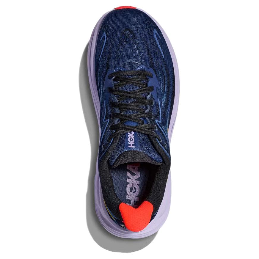 Кроссовки для бега HOKA ONE ONE CLIFTON 10 Беговые кроссовки Женские Синий Желтый - изображение 3