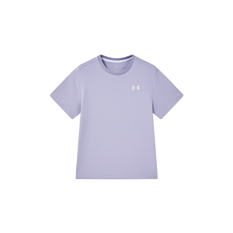 Футболка Under Armour Лаванда Фиолетовый Kids T-рубашки - изображение 1