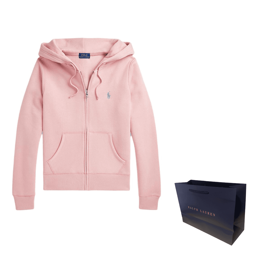 Худи Толстовка Polo Ralph Lauren свободного кроя женский розовый - изображение 3