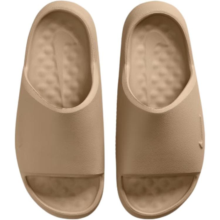 Nike Calm 2,0 Водонепроницаемые Детские Уличные Тапочки из Льна Коричневого Цвета - изображение 4