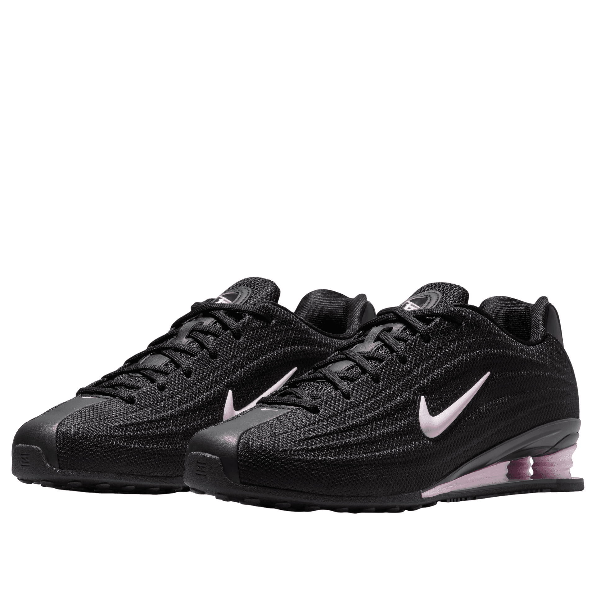 Кроссовки Nike SHOX Z Дышащая Повседневная Обувь Женская Черная Розовая - изображение 3