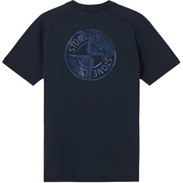Футболка Stone Island SS25 Navy T-Shirt - изображение 2