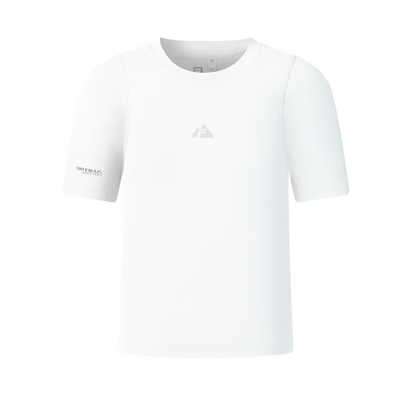Футболка FILA Explore T Рубашка Женская Ярко-Белая - изображение 1