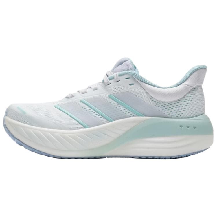Кроссовки для бега Adidas SUPERBOUNCE Текстиль ТПУ (TPU) Дышащие Низкие Беговые Кроссовки Женские Синие Белые - изображение 1