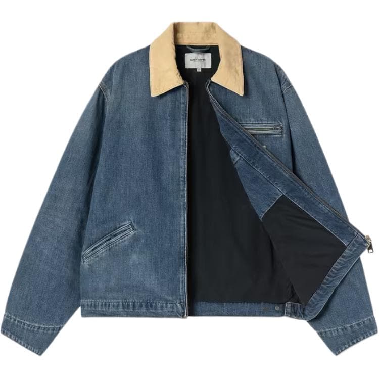 Джинсовая куртка Carhartt WIP SS26 OG Detroit Куртка Джинсовая Куртка Мужская - изображение 3