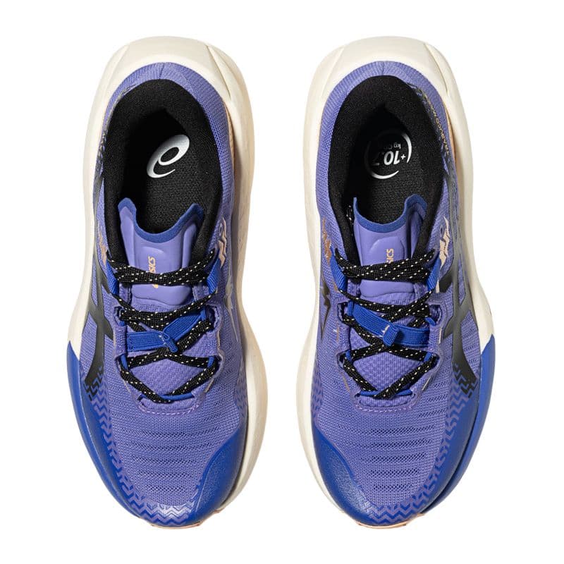 Кроссовки для бега ASICS TRABUCO MAX 5 Low Топ Беговые кроссовки Женские Фиолетово-черные - изображение 4