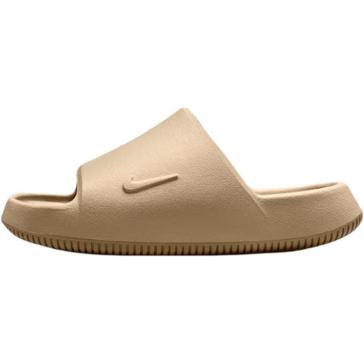 Nike Calm 2,0 Водонепроницаемые Детские Уличные Тапочки из Льна Коричневого Цвета - изображение 1