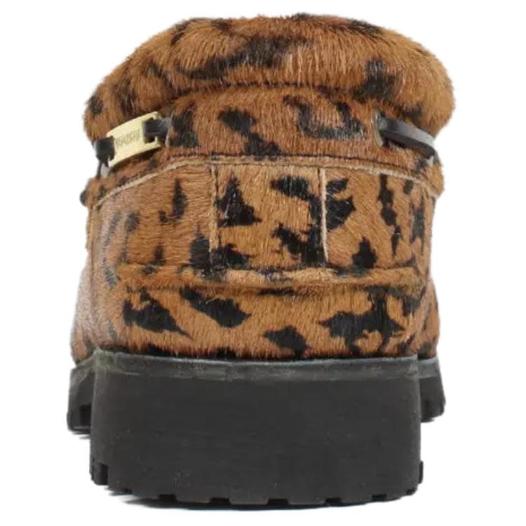 Timberland x WACKO MARIA 3 Eye Топсайдеры Мужские Леопардовый Коричневый - изображение 4