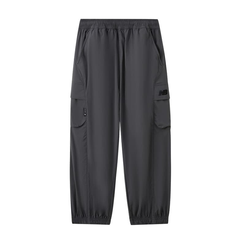 New Balance Темно-серые Kids Брюки - изображение 1