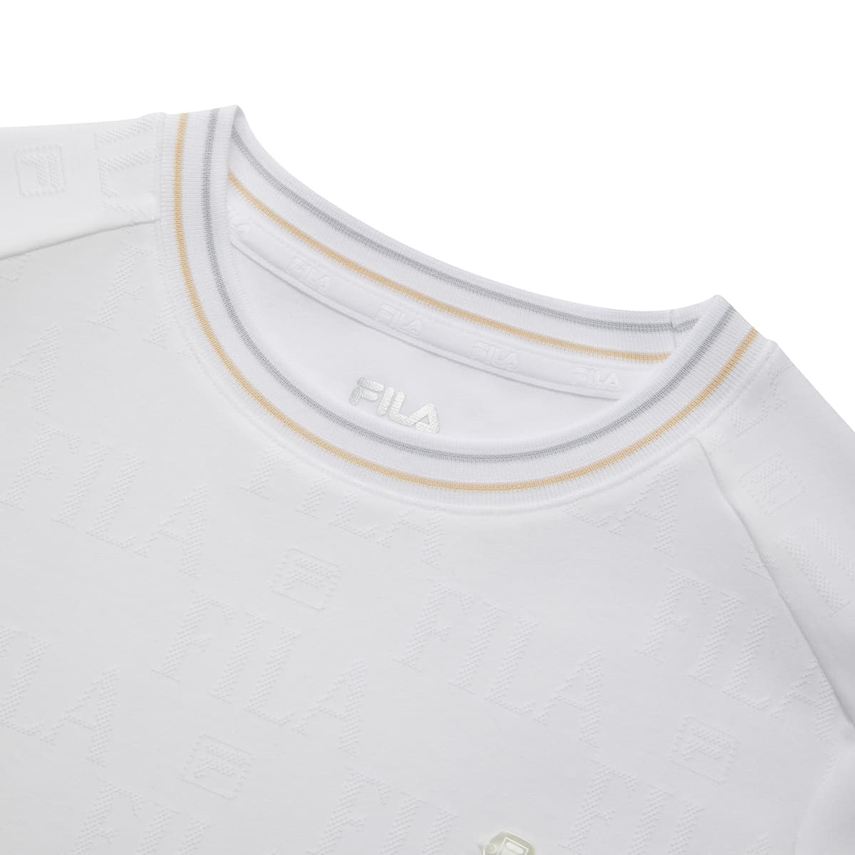 Футболка FILA KIDS Стандартный Белый Детская Рубашка T - изображение 3