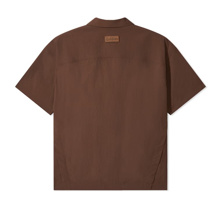 Рубашка Cabbeen Кофейный (Casual Versatile) Мужские Рубашки - изображение 2