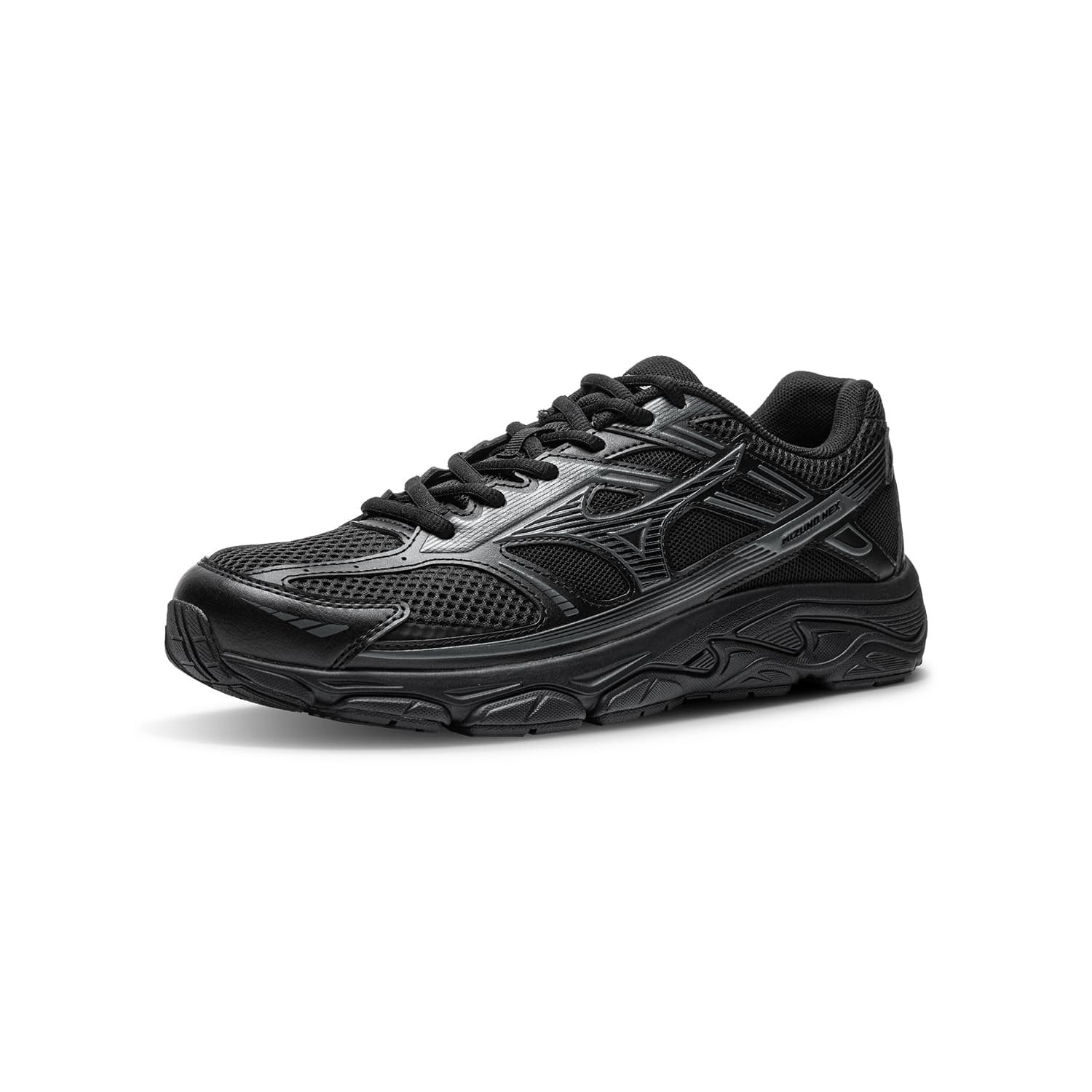 Кроссовки для бега Mizuno NEX Low Топ Повседневные кроссовки для бега Унисекс Экстремальный ночной черный - изображение 2
