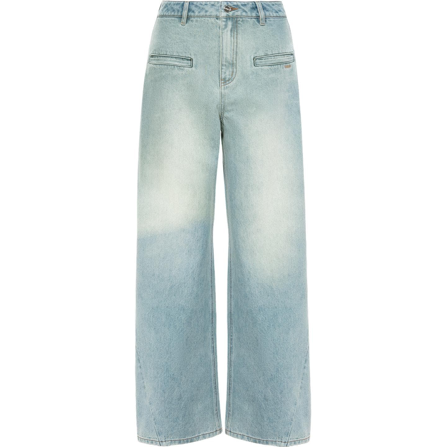 Джинсы PINKO Светло-синие женские джинсы - изображение 2