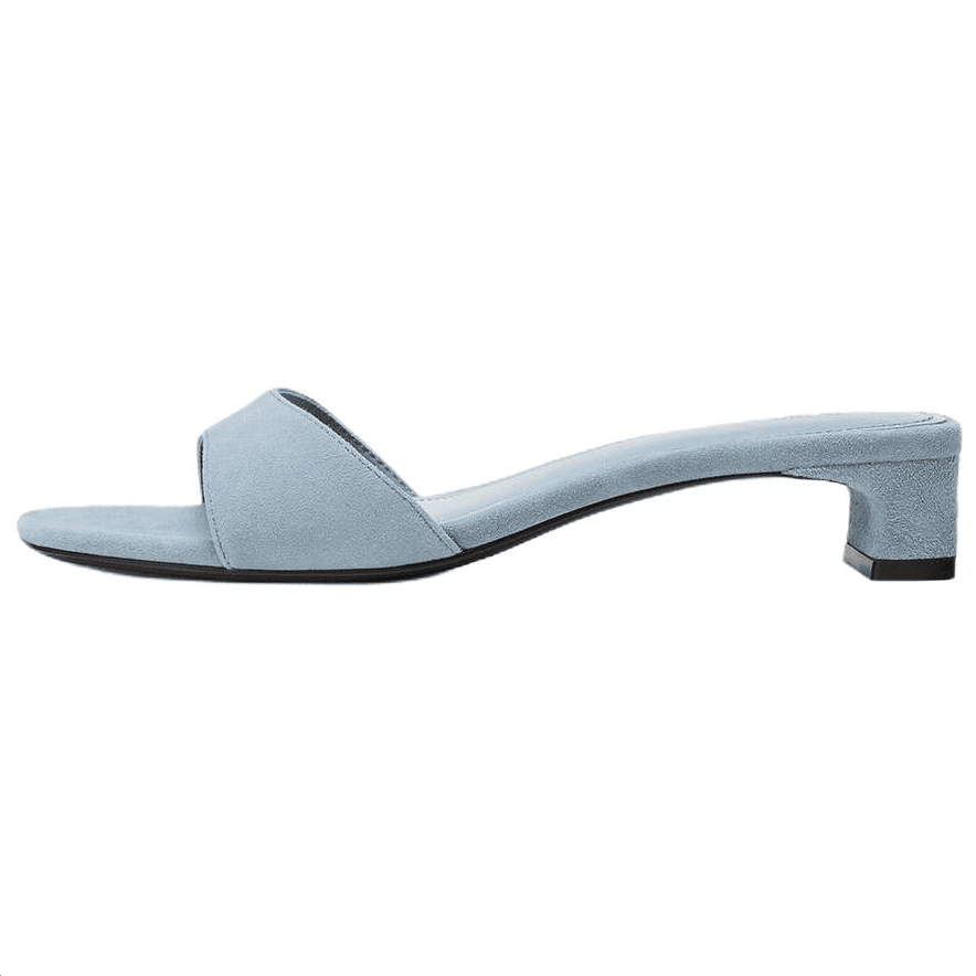 Сандалии ZARA Шлепанцы Blue Женские - изображение 1