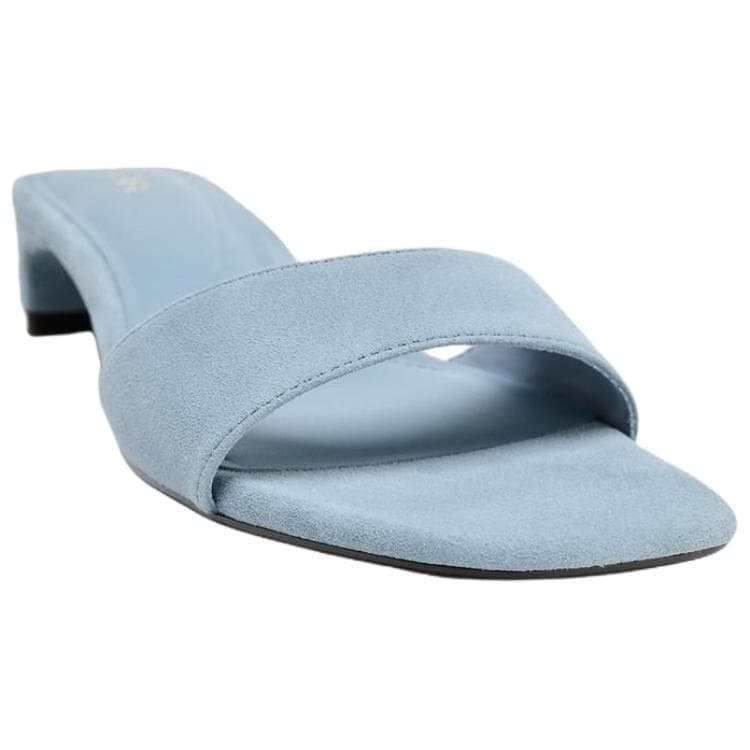 Сандалии ZARA Шлепанцы Blue Женские - изображение 5
