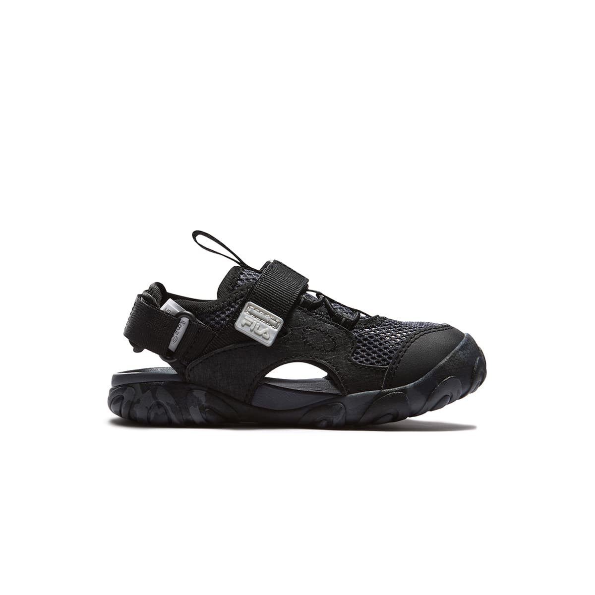 Сандалии FILA KIDS Синтетическая кожа текстиль Anti KICK устойчивый к истиранию дышащие сандалии оттенок синий черный детские - изображение 2
