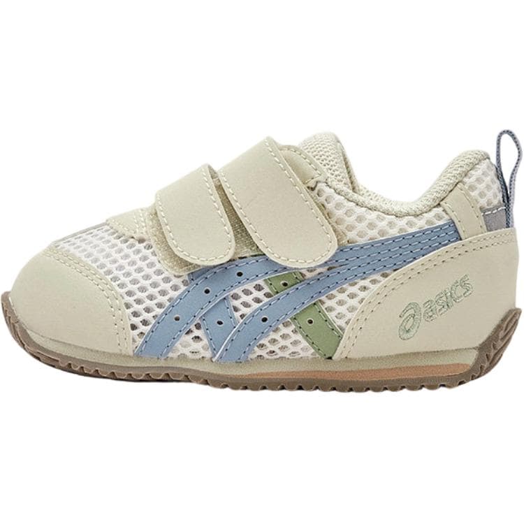 Кроссовки ASICS SUKU2 COTLA Текстиль Синтетическая кожа Устойчивая к истиранию Дышащая Низкий верх Повседневная обувь Экрю Детская - изображение 1